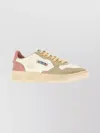 Autry Leather Supvint Sneakers Rubber Sole In Multi