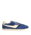 Autry Windspin Suede Sneakers With Contrast Panels In Blue