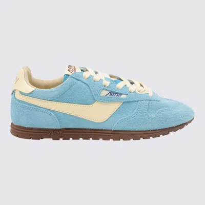 AUTRY AUTRY LIGHT BLUE WINDSPIN SNEAKERS