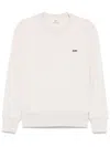 Autry Embroidered-logo Sweatshirt In Light Grey