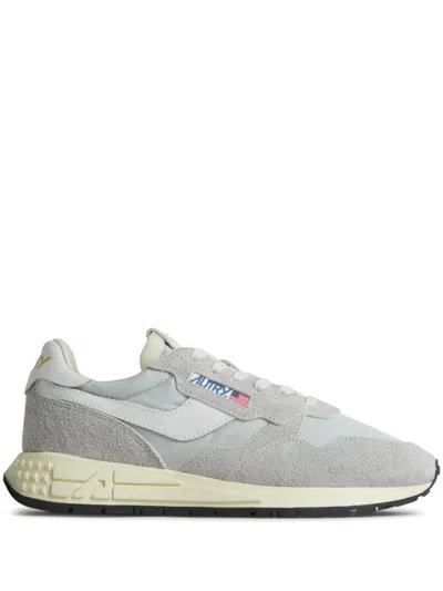 Autry Light Grey Reelwind Sneakers In Gray