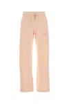 Autry Cotton Joggers With Wide Leg Design In Pink