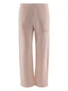 Autry Ease Jogging Pants With Logo In Pink