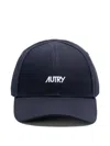Autry Blu Baseball Hat With White Logo In Blue