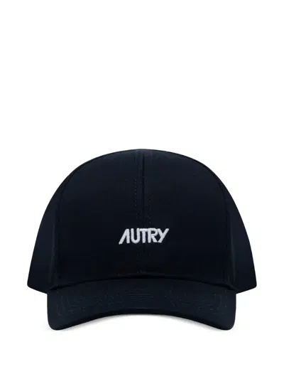 Autry Baseball Cap Logo Curved Brim Design In Blue