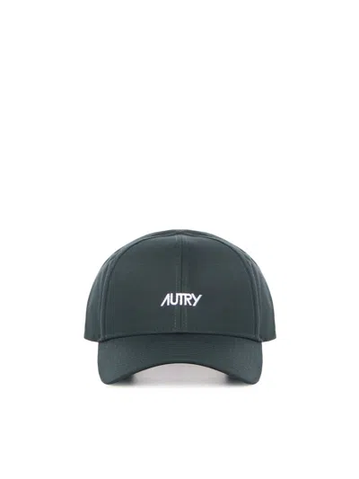 Autry Logo Baseball Cap In Green