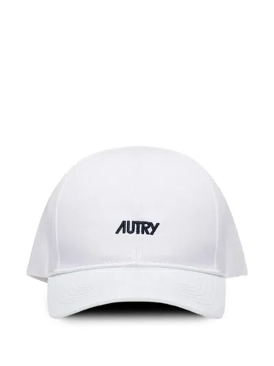 Autry Baseball Cap With Logo In White