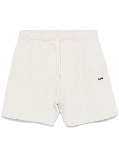 Autry Logo Bermuda Shorts In White