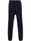 Autry Logo Cotton Sweatpants In Blue