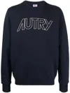 AUTRY AUTRY LOGO COTTON SWEATSHIRT