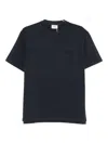 Autry Logo Cotton T-shirt In Black