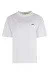 Autry Logo Cotton T-shirt In White