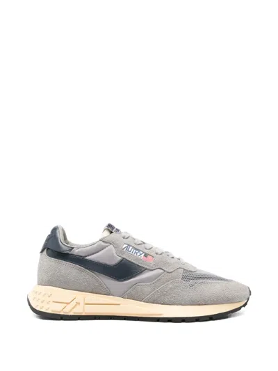 Autry Logo-detail Sneakers In Gray