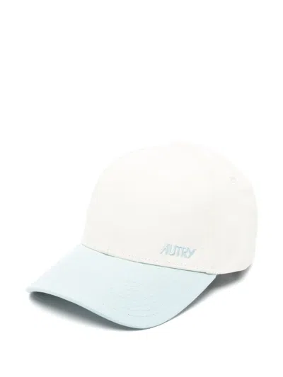 Autry Logo-embroidered Baseball Cap In Neutrals