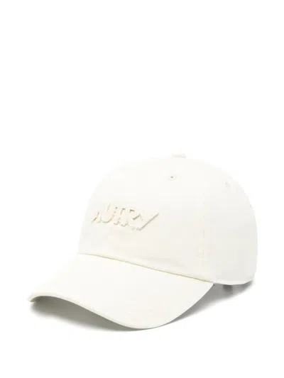 Autry Logo-embroidered Baseball Cap In Nude