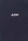Autry Logo-embroidered Short-sleeved T-shirt In Blue