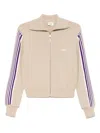 Autry Knitted Tennis-style Zip Sweatshirt