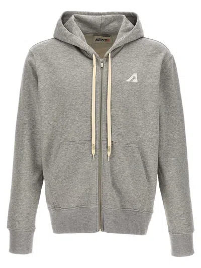AUTRY AUTRY LOGO EMBROIDERY HOODIE