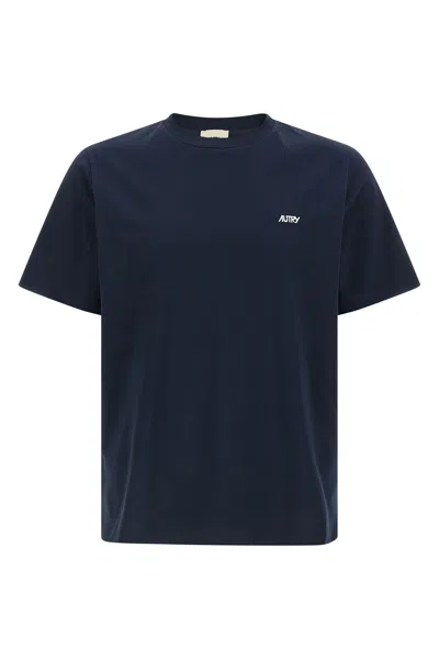 Autry T-shirt Mit Logostickerei In Blue