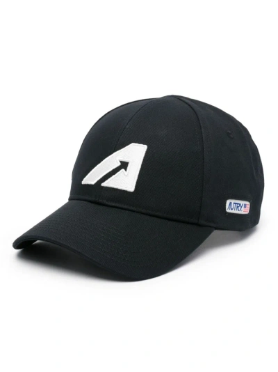 Autry Logo Hat In Black  