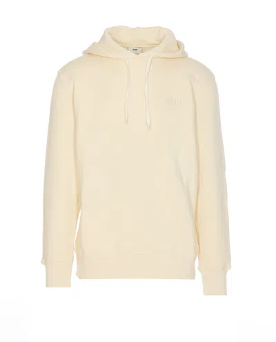 Autry Logo Hoodie In Neutral