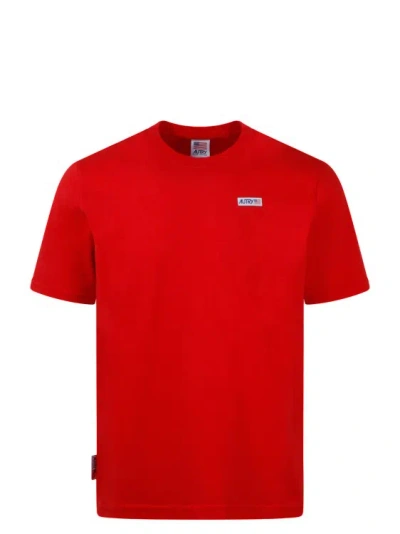 Autry Logo Icon T-shirt In Red