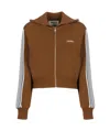 Autry Logo-patch Jacket In Brown
