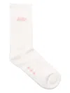 Autry Logo-jacquard Socks In White