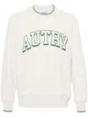Autry Logo Jersey Sweatshirt In Gray