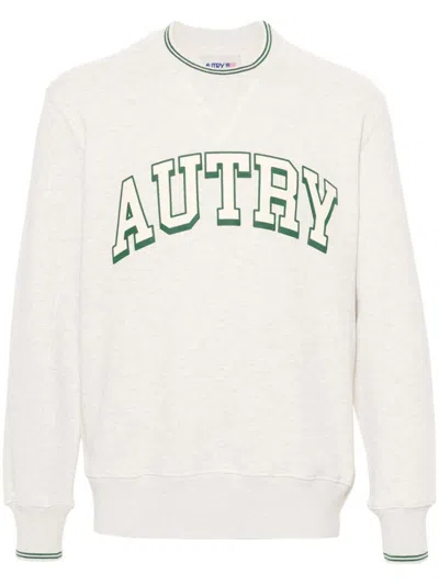AUTRY AUTRY LOGO JERSEY SWEATSHIRT