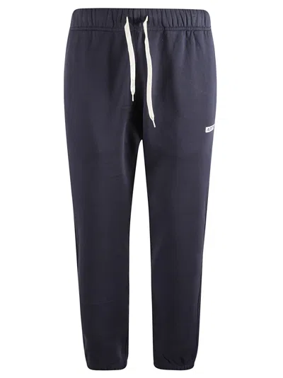 Autry Logo Jersey Track Pants In Blue