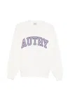 Autry Logo Knitwear Sweatshirt In White