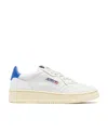 Autry Logo Lace Up Sneakers In White