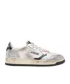 Autry Medalist Super Vintage Low Sneakers In White