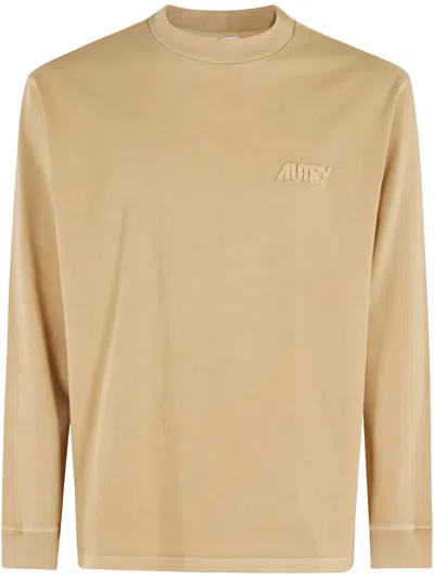 AUTRY LOGO-APPLIQUÉ T-SHIRT