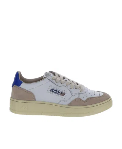 Autry Logo Low-cut Casual Shoes In Brown