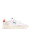 Autry Medialist Low Leather Sneakers In White