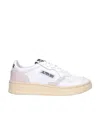 Autry Logo Low-upper Sports Shoes In White