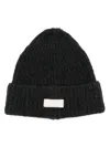 Autry Logo-patch Beanie Hat In Grey