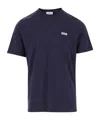Autry T-shirt With Logo Embroidered On The Front In Blue
