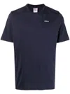 Autry T-shirt With Logo Embroidered On The Front In Blue