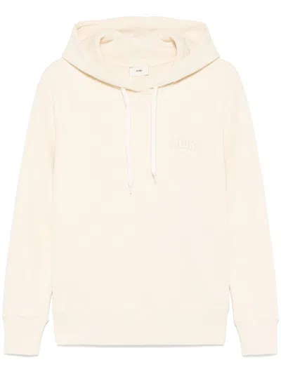 Autry Logo-patch Hoodie In White