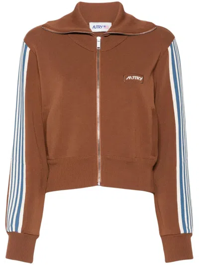 AUTRY LOGO-PATCH JACKET