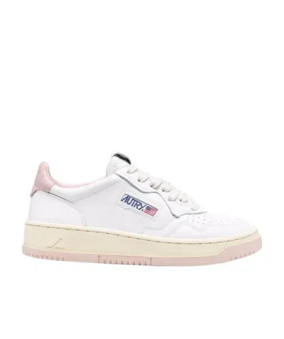AUTRY AUTRY LOGO-PATCH LACE-UP SNEAKERS