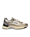 Autry Logo Patch Lace-up Sneakers In Multi
