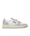 Autry Logo Low Woman Sneakers In Gray