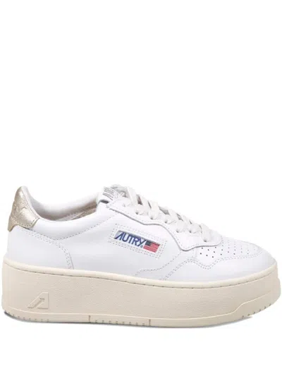 AUTRY AUTRY LOGO PATCH PLATFORM SNEAKERS