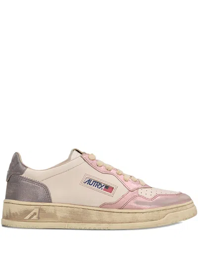 Autry Logo-patch Sneakers In Multi