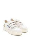 Autry Logo-patch Sneakers In White