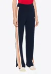 Autry Striped Track Pants In Blue